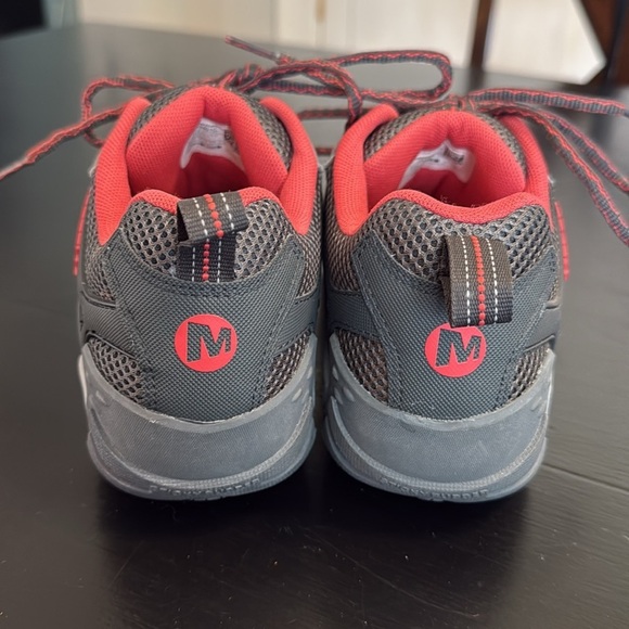 Merrell Charcoal and Crimson Trail Shoes - Picture 3 of 8